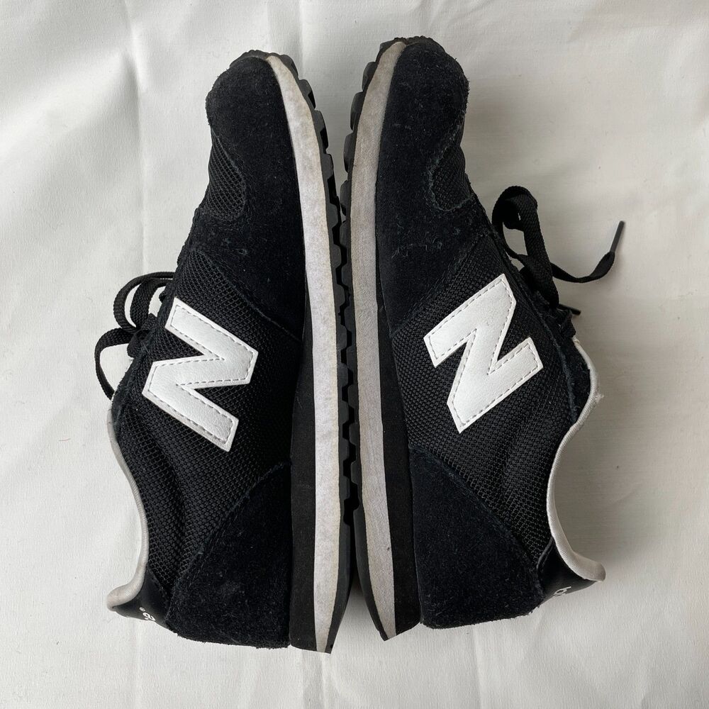 New Balance Black and White Athletic Shoes